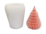 RKPM HOMES Christmas Tree Candle Mold I 3D Fondant Silicone Origami Pattern Tree Scented Wax Mould I Succulent Molds | Handmade Candles Making | for Mousse Dessert Soap Cake DIY Decorating - Fast Shipping to USA & Canada - Image 2