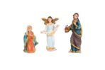 Crib Set | Nativity Set Baby Jesus Statue Mother Mary Idol and Joseph Statue Crib Set Perfect for Christmas Decoration Kudil Set of 15 Pic | Multicolour | 3 Inch - Fast Shipping to USA & Canada - Image 7
