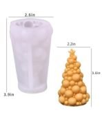 Christmas Tree Candle Mould, DIY Handmade Christmas Candle Moulds for Resin Art, Soap, Cake Decor, Festive Gifts - Fast Shipping to USA & Canada - Image 3