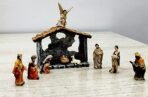 Creative Ideas Lord Jesus Crib Set, Set for Church, Nativity Set, Religious House, Nativity Set, Christmas Kudil Set with Complete Set 12pc (Medium 20.5 x 6.5 x 15.5CM) - Fast Shipping to USA & Canada - Image 2
