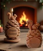 Candle Mould Silicone,Christmas Candle Moulds,Christmas Tree Candle Mould, DIY Silicone Mold Suitable for Candles, Soap, Baking, Festival Decoration, Easy Demoulding - Fast Shipping to USA & Canada - Image 5