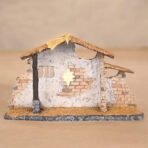 Christmas Crib House Nativity Scene Resin Holy Crib, Christmas Decorations, Christmas Gift, Xmas Crib 24 CM - Fast Shipping to USA & Canada - Image 2