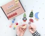 Curious Button Pack of 5 DIY Christmas Ornament Painting Kit ? Wooden MDF Christmas Decorations Items| DIY Christmas Ornament Kit | Wooden Christmas Decorations Xmas Ornament for Home Decor - Fast Shipping to USA & Canada - Image 4