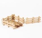 GrapplerTodd Wooden Fences for Christmas Crib Decoration, School Projects (Pack of 8) | Decorative DIY Mini Fences for Craft & Christmas Accessories | Durable Wooden Fences for Kids & Home Decor - Fast Shipping to USA & Canada - Image 6