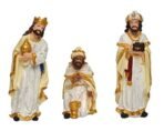 Crib Set | Nativity Set Baby Jesus Statue Mother Mary Idol and Joseph Statue Crib Set Perfect for Christmas Decoration Kudil Set of 15 Pic Ivory and White Color 6 Inch - Fast Shipping to USA & Canada - Image 6