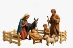GrapplerTodd Wooden Fences for Christmas Crib Decoration, School Projects (Pack of 8) | Decorative DIY Mini Fences for Craft & Christmas Accessories | Durable Wooden Fences for Kids & Home Decor - Fast Shipping to USA & Canada