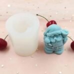 3D Santa Claus Candle Christmas Theme Silicone Mold for Making Resin Pillar Aromatherapy Candles Wax Soap Flower Specimen Clay Craft - Fast Shipping to USA & Canada - Image 5