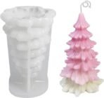 Candle Making Moulds 3D Christmas Tree Candle Mould Silicone Making DIY Cake Soap Suppliesfor Handmade Gift Home Decration Craft DIY - Fast Shipping to USA & Canada