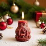 Christmas Reindeer Candle Mould Christmas Reindeer Elk Shape Silicone Molds for Xmas Candle Making Wax Melts Aromatherapy Xmas Candle Pillar Soap Resin Casting Molds Christmas Candle Molds - Fast Shipping to USA & Canada - Image 7