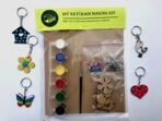 The Brown Box Key Chain Making Kit for kids,Pack of 2,Arts and Crafts for Kids Ages 4-6, 6-8, 8-12,Gifts for Boys and Girls, DIY Activity Kit, MDF cutouts, Key Chain Making Kit,Christmas gift for kids - Fast Shipping to USA & Canada - Image 3