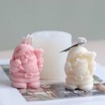 FirstTry Santa Claus Shape Candle Mold I 3D Fondant Christmas Theme Silicone Scented Wax Mould I Succulent Molds for DIY Handmade Aromatherapy, Ornament, Soap Resin Art Craft Making Home Decoration - Fast Shipping to USA & Canada - Image 6