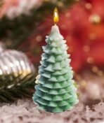 Christmas Tree Candle Mould, Christmas Candle Moulds,Candle Mould, Unique Christmas Tree Candle Making, Christmas Mould Silicone Ideal for Homemade Gifts and Festive Decorations - Fast Shipping to USA & Canada - Image 4
