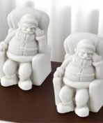 Santa Claus Candle Mould,Christmas Candle Moulds for DIY Handmade Candles, Soaps, Cake Decorations - Fast Shipping to USA & Canada - Image 6