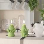 RKPM HOMES Christmas Candle Mold I 3D Santa Claus Backpack and Gift Bag Shape Silicone Scented Wax Mould I for DIY Handmade Ornament Cake decor Aromatherapy Soap Resin Clay Art Craft Home decor (B) - Fast Shipping to USA & Canada - Image 5