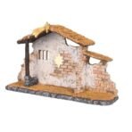 Christmas Crib House Nativity Scene Resin Holy Crib, Christmas Decorations, Christmas Gift, Xmas Crib 24 CM - Fast Shipping to USA & Canada - Image 5