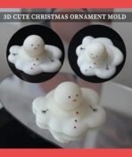 Candle Mould Silicone, Melting Snowman Silicone Mould for Candle Making, Unique Decorative Candle Mould Silicone Suitable for Christmas Decorators - Fast Shipping to USA & Canada - Image 5
