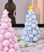 Christmas Tree Candle Mould, DIY Handmade Christmas Candle Moulds for Resin Art, Soap, Cake Decor, Festive Gifts - Fast Shipping to USA & Canada - Image 6