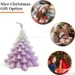 Christmas Tree Candle Mold I 3D Fondant Silicone Scented Wax Mould I Succulent Molds | Handmade Candles Making | for Mousse Dessert Soap Cake DIY Decorating - Fast Shipping to USA & Canada - Image 5