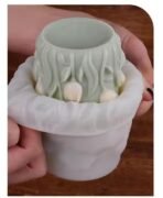 Smello`s Wild Garden Candle Mould, Silicon Mould for Art & Craft (SCM 242) - Fast Shipping to USA & Canada - Image 7