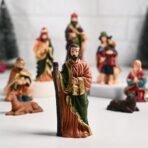 Floweraura Decorative Christmas Crib Nativity Jesus Family Set 10 Pieces Christmas Gifting for Neighbour, Employees, Friends, Colleague | Showpiece Idol for Home Decor - Fast Shipping to USA & Canada - Image 6