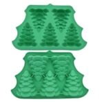 5 SLot Silicone Christmas Tree Mould DIY Baking Christmas Chocolate Candy Cake Muffin Jello Pudding Christmas Holiday Dessert Resin Home Decoration Candle Waxmelts Xmas Tree Handmade Soap Mold - Fast Shipping to USA & Canada - Image 7
