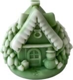 Christmas Pine House Tree Silicone Candle Mould, Cake Cupcake Jelly Pudding Topper, Scented or Unscented Aromatherapy Candle Mould, Soy Wax Candle, DIY Craft Projects SLH 971160 (PACK OF 1) - Fast Shipping to USA & Canada - Image 7