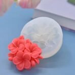 1 Cavity Plumeria Frangipani Flower Design Silicone Fondant Mould for Candy, Chocolate, Cake, Clay, Resin Soap and Scented Candle Aromatherapy DIY Craft Projects and Baking (Pack of 1) - Fast Shipping to USA & Canada - Image 5