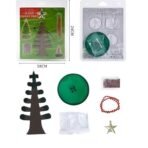 HUMAIZAR Christmas Magic Growing Tree | DIY Crystal Tree Science Experiment Toy for Kids | Water Blooming Desktop Decoration | New Year & Xmas Gift for Children & Home D?cor (Pack of 1 Set) - Fast Shipping to USA & Canada - Image 4