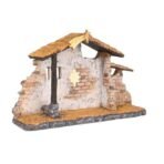 Christmas Crib House Nativity Scene Resin Holy Crib, Christmas Decorations, Christmas Gift, Xmas Crib 24 CM - Fast Shipping to USA & Canada - Image 4