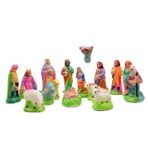 Christmas Nativity Crib Set with Baby Jesus, Mother Mary, Saint Joseph, 3 Kings and Other 15-Piece Decoration Set (3 Inches) - Fast Shipping to USA & Canada - Image 6
