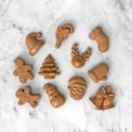 Christmas Chocolate Molds Silicone Gummy Molds Christmas Sock Bell Gingerbread Snowman Glove Cane Candy Molds 2 Pcs 30 Cavity Chocolate Mold for Baking Pastry Gummies Cake Decorating - Fast Shipping to USA & Canada - Image 7