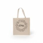 Itsy Bitsy Christmas Pre-Printed Colour Your Own Tote Bag Celebrate Christmas | DIY Festive Activity for Kids & Adults | 12.75 x 12.75 Inch Fabric Bag 1pc - Fast Shipping to USA & Canada