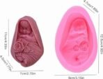 Smello Baby Silicone Fondant Chocolate Candy Mold, Cake Decoration Tools, Baby Shower Soap Candle Mold, Plaster Polymer Clay Mould (BM - 106) - Fast Shipping to USA & Canada - Image 3