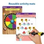 Skillmatics Brain Games Activity Mats - Logic and Problem Solving Game for Kids, Reusable Write & Wipe Activity Set with Marker, Educational Gift for Ages 6, 7, 8, 9 & Up - Fast Shipping to USA & Canada - Image 3