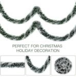 VRB Dec TM 6 Pcs Christmas 6Ft Tinsel Garland Xmas Tree/Christmas Tree Decoration Home Wedding Decoration for New Year Party Indoor/Outdoor Home Decor (Snow Green - 6 Pcs), 10 Cm - Fast Shipping to USA & Canada - Image 5