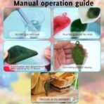 1 Pcs 6 Cavity Christmas Resin Molds, 6 Different Shapes Christmas Ornaments Resin Molds, Xmas Silicone Molds for Epoxy Resin Casting Jewelry Keychain Christmas Tree Pendant Decor SLH 973 (PACK OF 1) - Fast Shipping to USA & Canada - Image 4