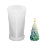 Christmas Candle Moulds, Premium Silicone Christmas Tree Candle Mould, DIY Candle Making Material for Handmade Candles, Soap, Succulent Mould for Candles, Christmas Mould Silicone - Fast Shipping to USA & Canada