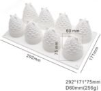 Christmas Pine Cones Silicone Candle Mould 3D Xmas Pine Tree Mold for Making Scented Candle DIY Waxmelts Resin Casting Home Decor Cake Chocolate Candy Mousse Dessert Christmas Party Decor Gift - Fast Shipping to USA & Canada - Image 3