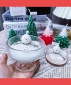Candle Mould Silicone, Melting Snowman Silicone Mould for Candle Making, Unique Decorative Candle Mould Silicone Suitable for Christmas Decorators - Fast Shipping to USA & Canada - Image 6