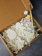 Craft Delights Paint Your Own Clay Magnets - Christmas Theme - Fast Shipping to USA & Canada - Image 3