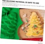 5 SLot Silicone Christmas Tree Mould DIY Baking Christmas Chocolate Candy Cake Muffin Jello Pudding Christmas Holiday Dessert Resin Home Decoration Candle Waxmelts Xmas Tree Handmade Soap Mold - Fast Shipping to USA & Canada - Image 5