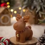 3D Cute Elk Candle Mold-Funny Reindeer Candle Mold-Animal Deer-DIY Aromatherapy Plaster Soap Mold, DIY Xmas Theme Resin Mould - Fast Shipping to USA & Canada - Image 7