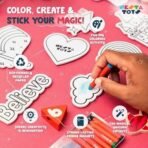 NESTA TOYS - DIY Unicorn Magnets (10 Pcs) | Mess-Free Art & Craft Activity for Girls & Boys | Art Kits & Supplies | DIY Creative Activity | Gifts for Kids Ages 6, 7, 8, 9, 10, 11, 12 Years - Fast Shipping to USA & Canada - Image 3