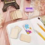 American Elm 30pcs Rectangular Wooden Blanks for Painting Carving DIY Crafts mini Wood Pieces for Christmas Wedding Decoration and Art Projects - Fast Shipping to USA & Canada - Image 4