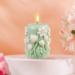 Smello`s Wild Garden Candle Mould, Silicon Mould for Art & Craft (SCM 242) - Fast Shipping to USA & Canada