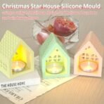 3Pcs Christmas Candle Moulds, Molds for Candle Making, Material Mold for DIY Home Decor, Religious Crafts & Wax Sculptures - Easy Release, Durable Candle Mold for Candle Making Enthusiasts (3pcs) - Fast Shipping to USA & Canada - Image 5