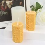 SMELLO Honey Bee Hive Candle Mold DIY Charming Silicone Mold for Handmade Beehive Candles - Fast Shipping to USA & Canada