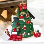 4 Slot Christmas Fondant Mould Gift Box Sock Candy Stick Hat Shape Chocolate Candy Mold Christmas Tree Decoration Cake Decor Sugarcraft Gum Paste Cookie Dough Clay Resin Candle Wax Soap - Fast Shipping to USA & Canada - Image 6