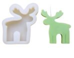 AUE Reindeer Silicone Mold | Flexible Resin Mould | Forest der Cartoon Christmas| Candle soap Art and Craft Silicone Mold - Fast Shipping to USA & Canada