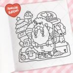 Cozy Christmas: The Cute and Relaxing Festive Colouring Book for Kids and Adults (Coco Wyo) - Fast Shipping to USA & Canada - Image 4